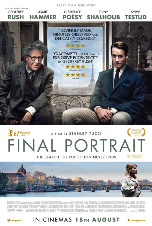 Final Portrait filmposter