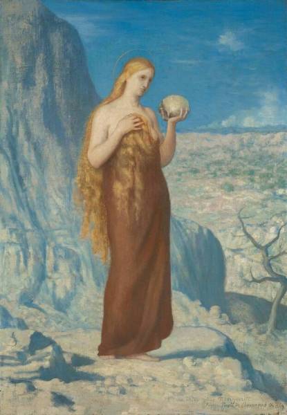 Helene Kröller-Müller
Pierre Puvis de Chavannes, Maria Magdalena in de woestijn (Meditatie), 1869, Otterlo, Kröller-Müller Museum 