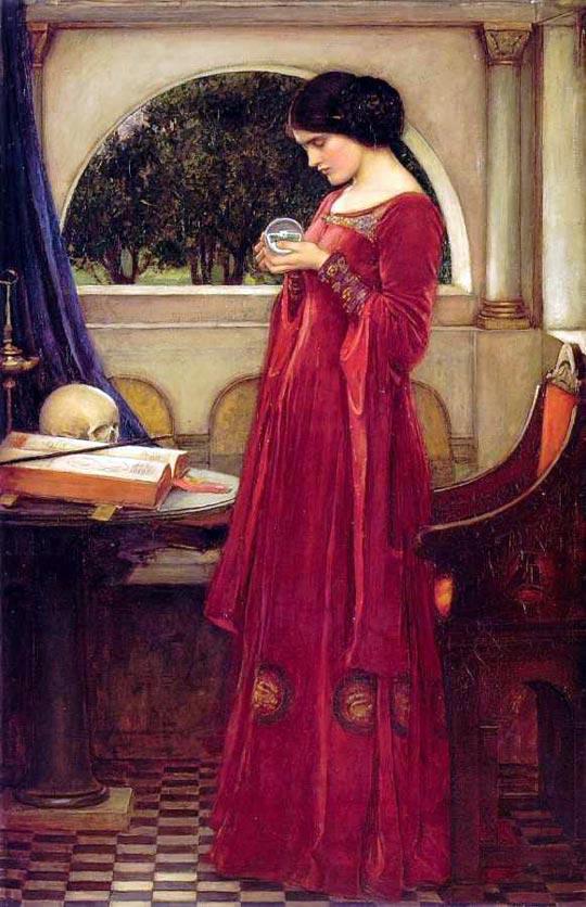 John William Waterhouse, The Chrystal Ball, 1902, privéverzameling